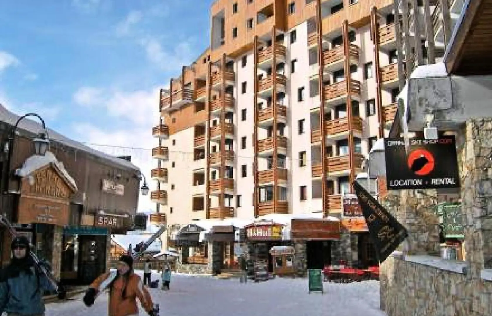 Appartement Residence Arcelle - Val Thorens Location: Studio Au Coeur De La Station, Rue Pietonne Mae-9105
